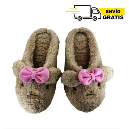 Pantufla Dama Modelo Osita