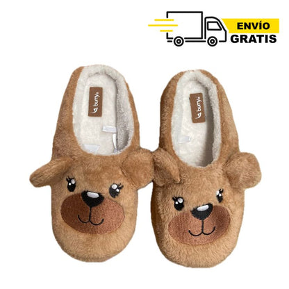 Pantufla Dama Modelo Osita