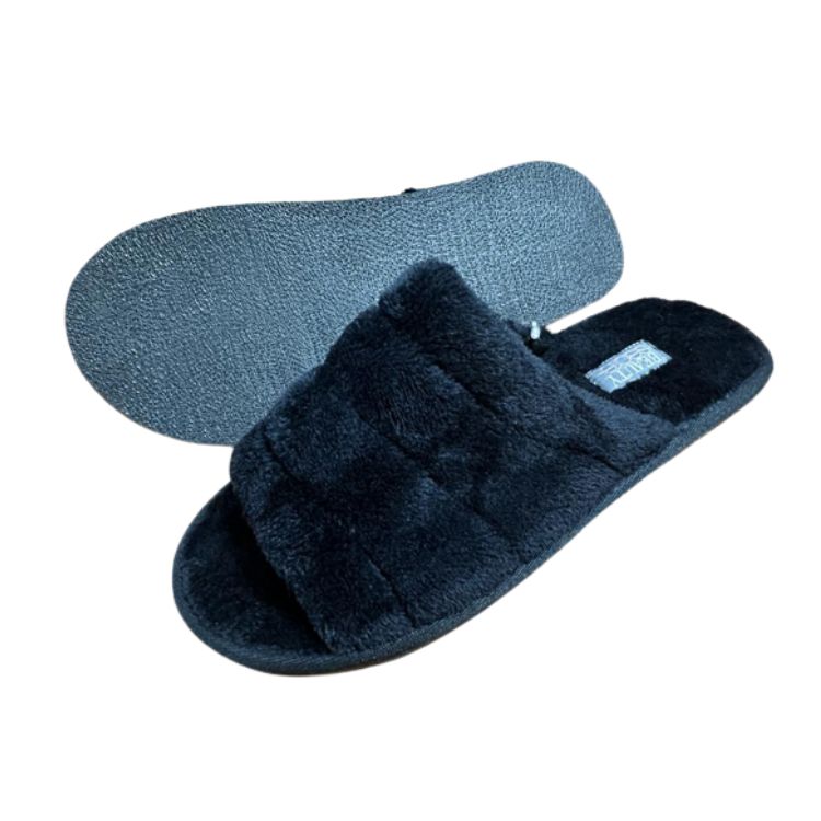 Pantufla Dama Modelo Negro